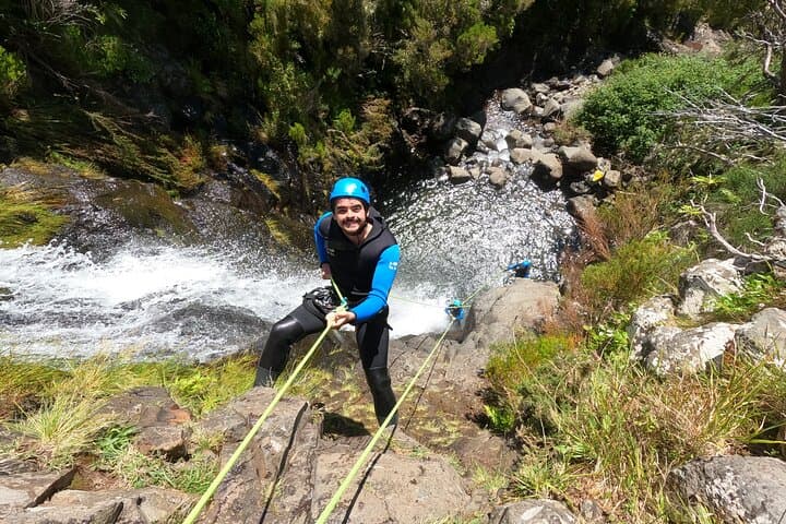Madeira Canyoning Level 1: Beginner Rappels, Natural Slides & Pools