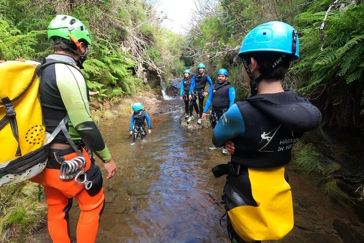 Madeira Canyoning Level 1: Beginner Rappels, Natural Slides & Pools photo 2