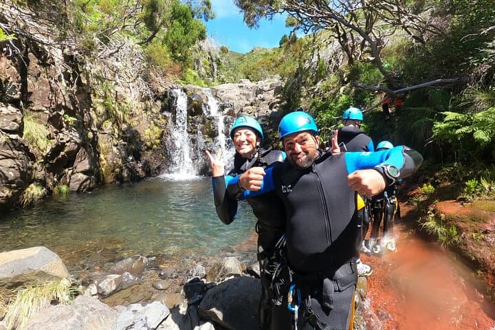 Madeira Canyoning Level 1: Beginner Rappels, Natural Slides & Pools photo 6