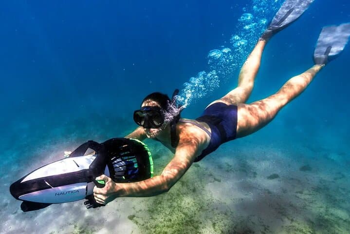 Glide Beneath the Surface: Underwater Scooter Rental in Maafushi