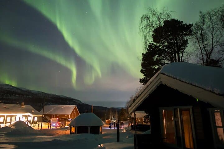 Alta Northern Lights Camp: Wilderness Lavvo & Snowshoe Evening