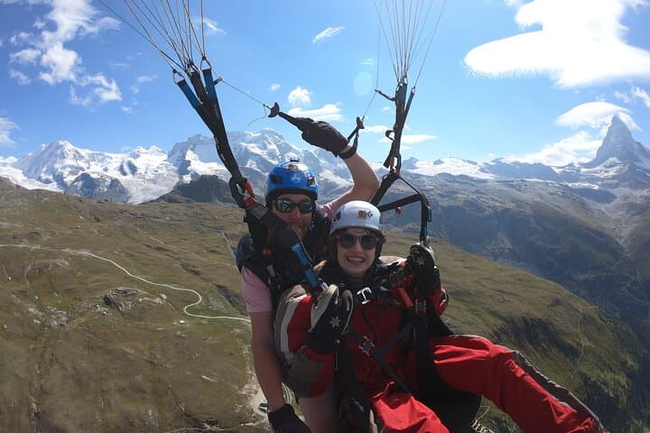 Panoramic Paragliding Flight Over the Matterhorn — Zermatt Tandem Experience photo 2