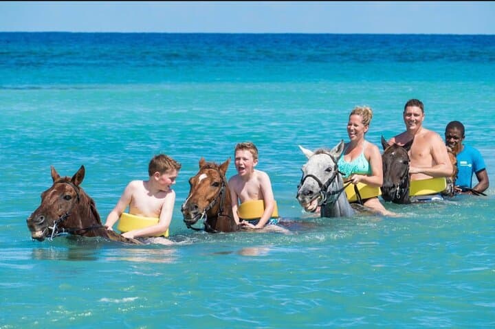Bamboo Rafting and Horseback Riding at Dunn's River — Ocho Rios Adventure photo 2