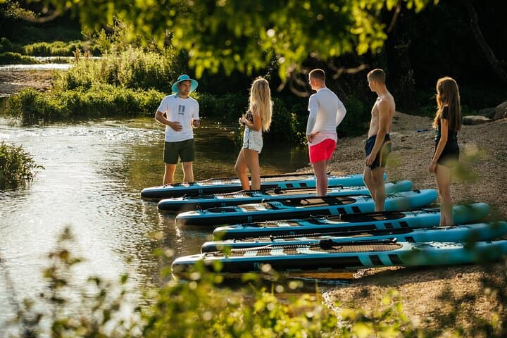 Vrljika River Half-Day SUP Tour with Traditional Peka Lunch photo 4