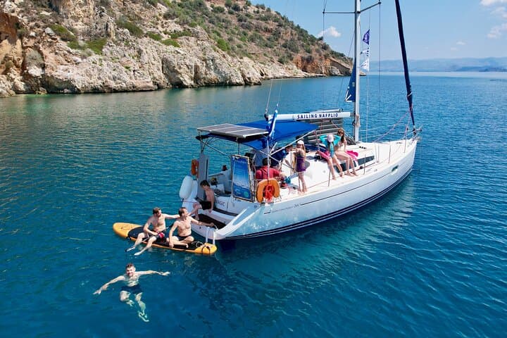 Sail Nafplio: Semi-Private Half-Day Cruise to Romvi & Bourtzi