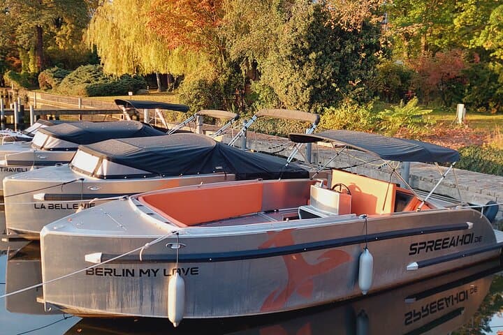 Berlin Electric Boat Rental: 2-Hour Self-Drive on the Dahme and Müggelsee photo 3