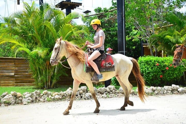 Horseback Riding on Punta Cana Beaches: Guided Beach Ride with Coconut Stop photo 4