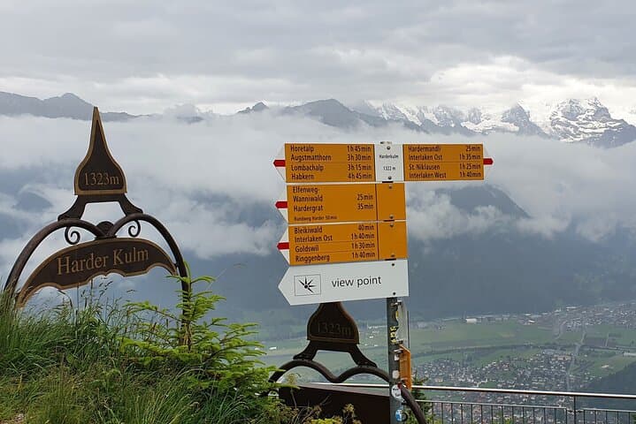 Ride the Harder Kulm Funicular: Interlaken's 360° Summit Views photo 2