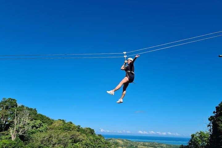 Fiji's Largest Zipline and Limestone Cave Tour from Nadi: 16 Lines, Ocean Views & Vesi Forests photo 2