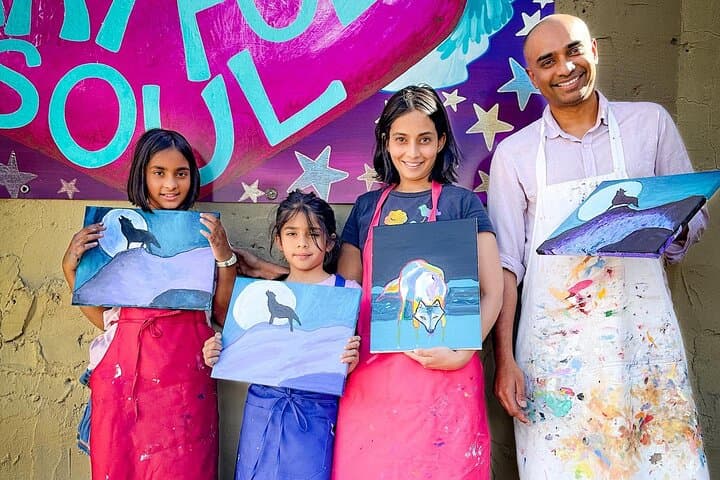 Magic on Canvas: Santa Fe Acrylic Painting Class at Artful Soul photo 2