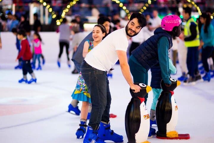 Glide Through Dubai: 3-Hour Ice Skating Experience at Dubai Mall photo 3