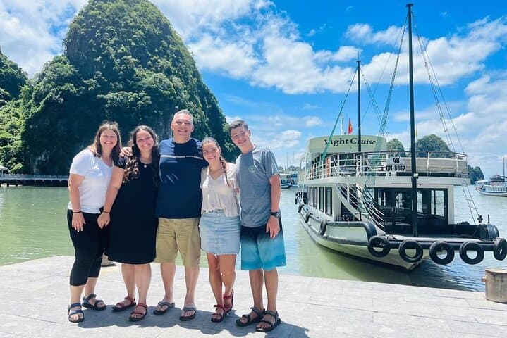 Halong Bay Light Cruise: One-Day Trip to Surprising Cave & Titov Island
