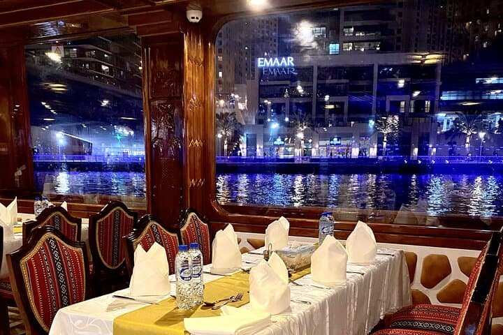 Ocean Empress Dubai Marina Dinner Cruise: Luxury Dhow Buffet & Skyline Views photo 3