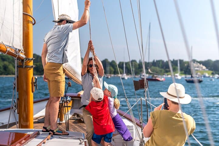 Newport Afternoon Sightseeing Sail: Classic Schooner Adventure in Narragansett Bay photo 2