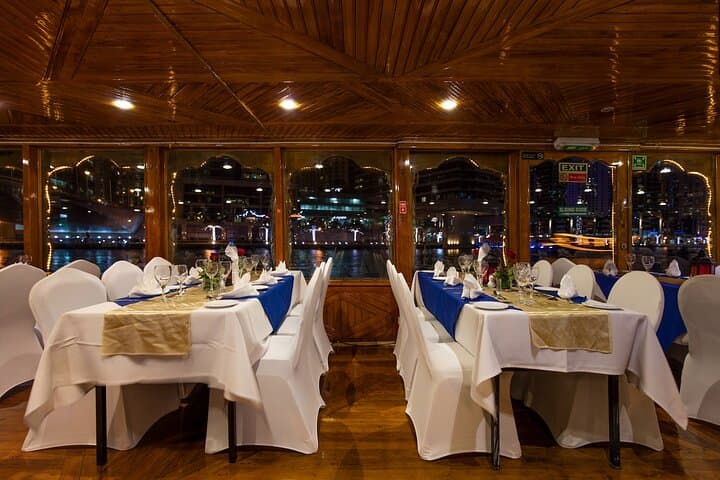Dubai Marina Royal Dhow Dinner Cruise — 2-Hour Skyline Buffet & Live Music photo 2