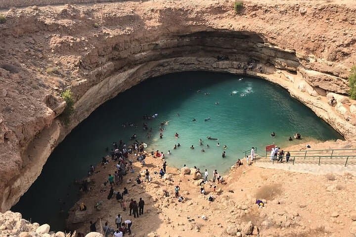 Wadi Shab, Bimmah Sinkhole and Fins Beach: A Full-Day Adventure from Muscat