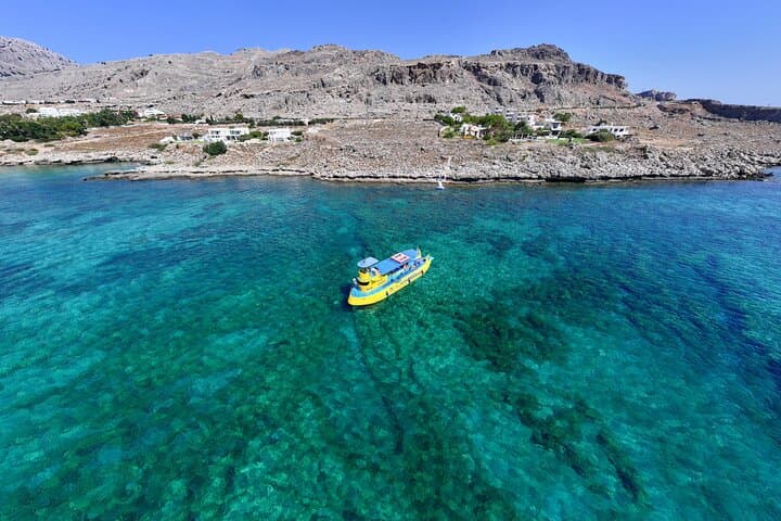 3-Hour Hippo Submarine Tour — Explore Lindos, Vlicha & Navarone Bay photo 3