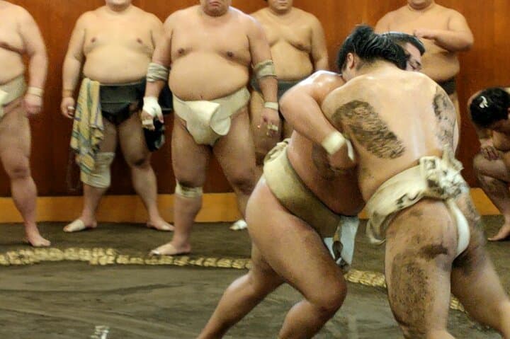 Inside Tokyo's Sumo Stable: Watch an Authentic Morning Training