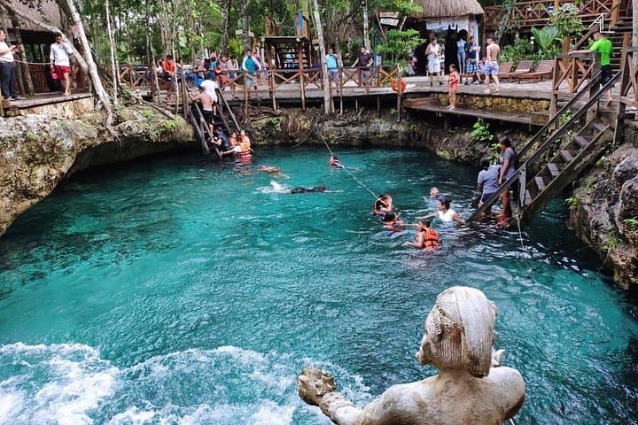 Kaan Luum Lagoon and 3 Cenotes Day Trip from Cancun & Playa del Carmen photo 3