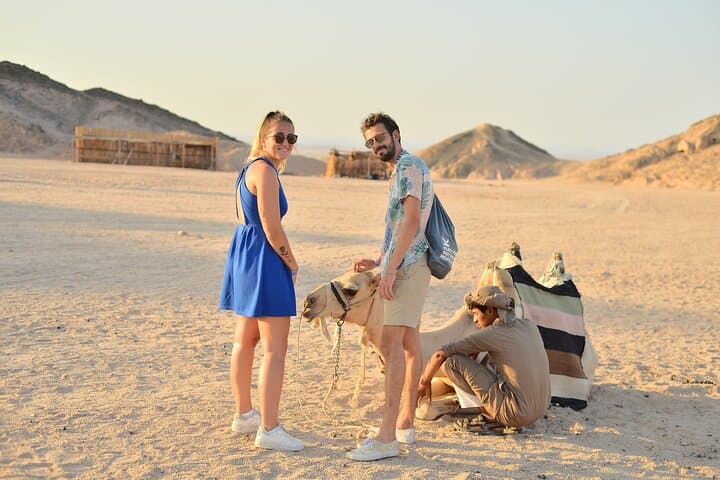 Hurghada Desert Safari — 4x4 Jeep, Camel Ride, BBQ Dinner & Stargazing