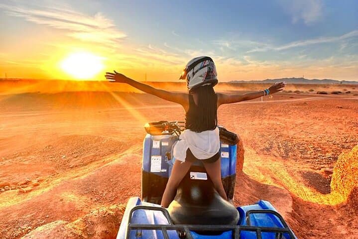 Sunset Quad and Camel Ride in Agafay Desert with Berber Dinner photo 2