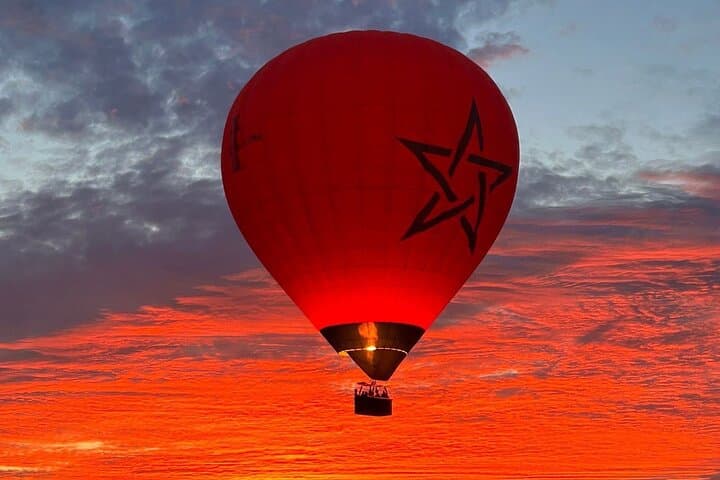 Sunrise Hot Air Balloon Flight and Camel Ride from Marrakech