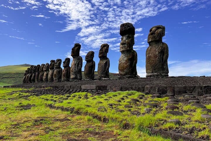 Full-Day Moai Trail Tour — Explore Rapa Nui’s Moai, Volcanic Craters & Coastal Views