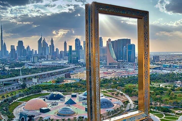 Dubai Frame: Sky Deck Views & Glass Walkway Experience in Zabeel Park