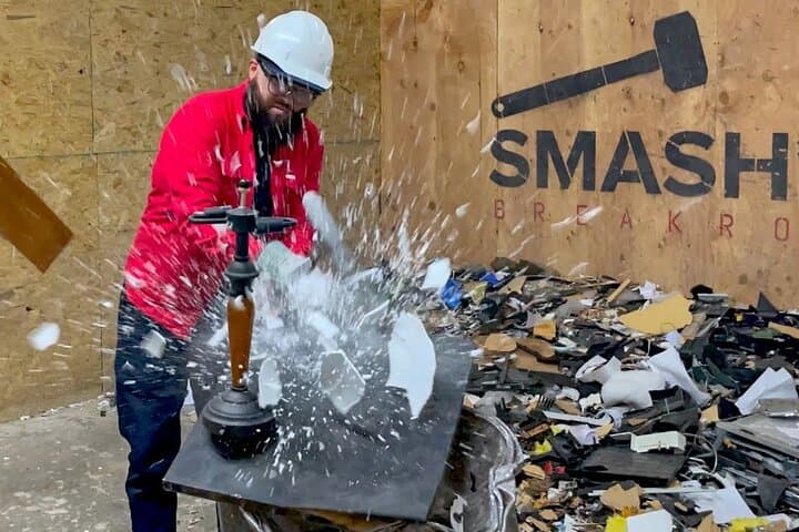 Smash Therapy in Dubai: Private Smash Room Experience with Transfer photo 6