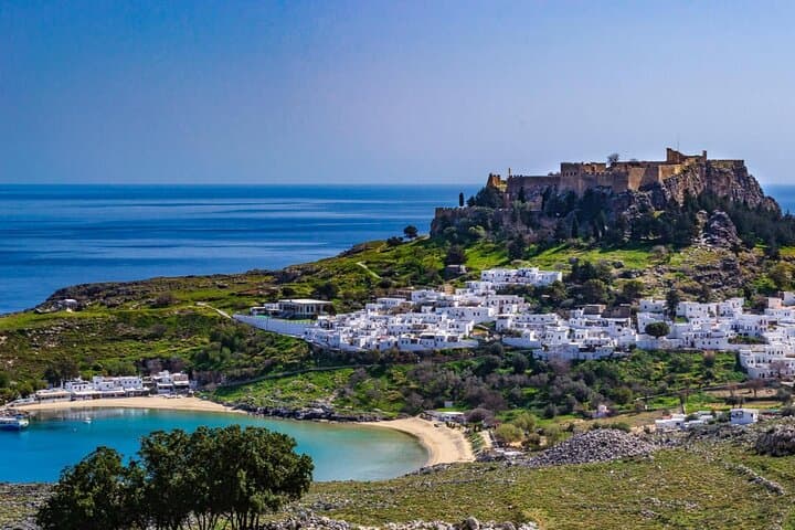 best-of-rhodes-private-half-day-tour-lindos-acropolis-mandraki photo 2