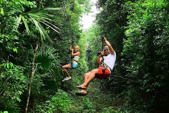 Horseback Riding and Zipline Jungle Adventure in Cancun — Cenote Swim & Jungle Ziplines photo 4