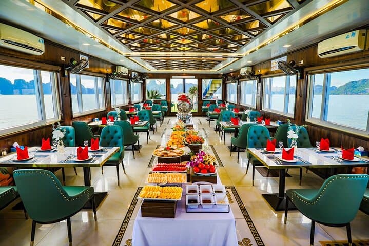 Halong Bay 6-Hour Cruise: Sung Sot Cave, Luon Cave & Titop Island Day Trip photo 2