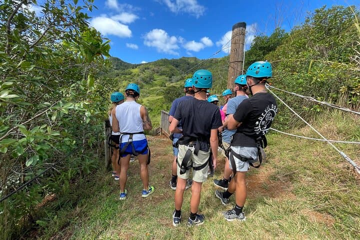 Shaka Zipline 8-Line Tour — Poipu Kauai Zipline with Ocean & Mountain Views photo 6
