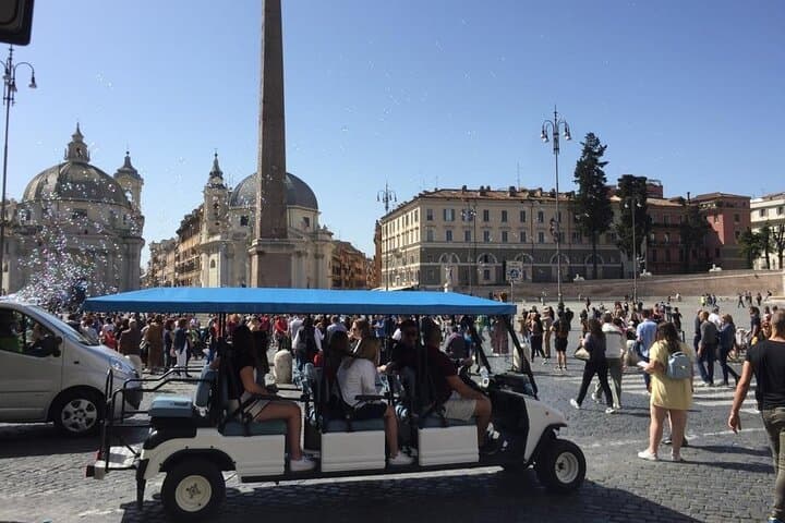 Rome Private Golf Cart Tour — 3-Hour Guided City Highlights photo 2
