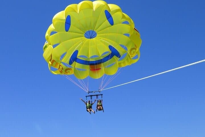 Cancun Combo: Snorkel Four Reefs & Parasail Over Nichupté Lagoon photo 2