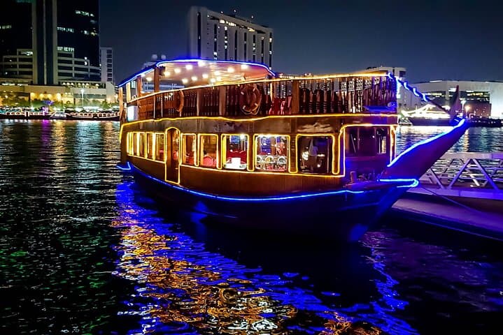 Dubai Frame and Dhow Marina Dinner Cruise Combo — Skyline Views & Evening Cruise photo 2