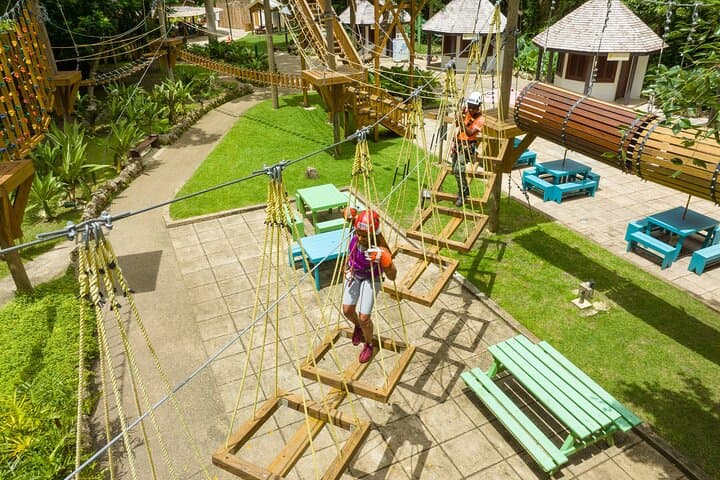 Gully Challenge Course and Harrison's Cave Tram Tour — Barbados Adventure