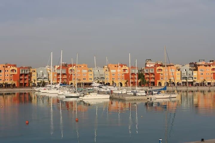 Hurghada Night Tour: Grand Aquarium Visit and Seaside Dinner
