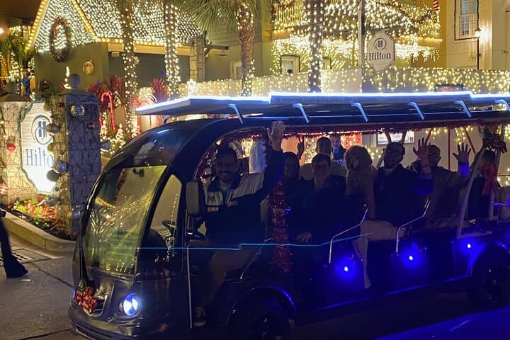 St. Augustine Night of Lights: Electric Cart Holiday Lights Tour photo 2