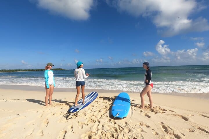 Playa Bonita Surf Lesson in Cozumel — Private 90-Min Beginner Surfing photo 2
