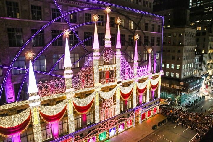 Roll Through NYC’s Holiday Window Displays in a Vintage Car