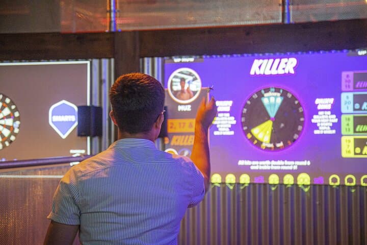 Augmented Reality Darts in Brighton — 60-Minute Boom Battle Bar Experience