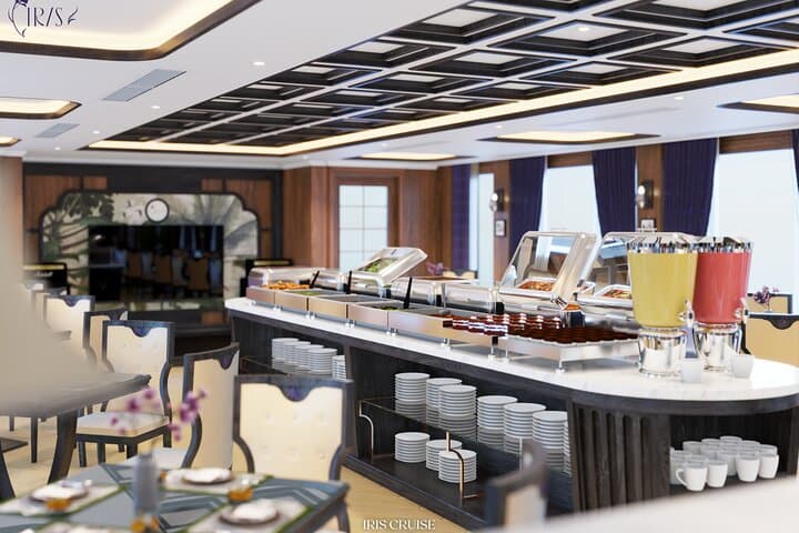 IRIS 5-Star Day Cruise from Hanoi to Ha Long Bay: Sung Sot Cave & Ti Top Island photo 4