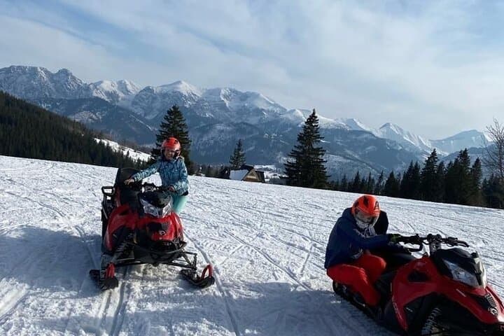 Zakopane Snowmobile Adventure and Thermal Baths Day Trip from Krakow