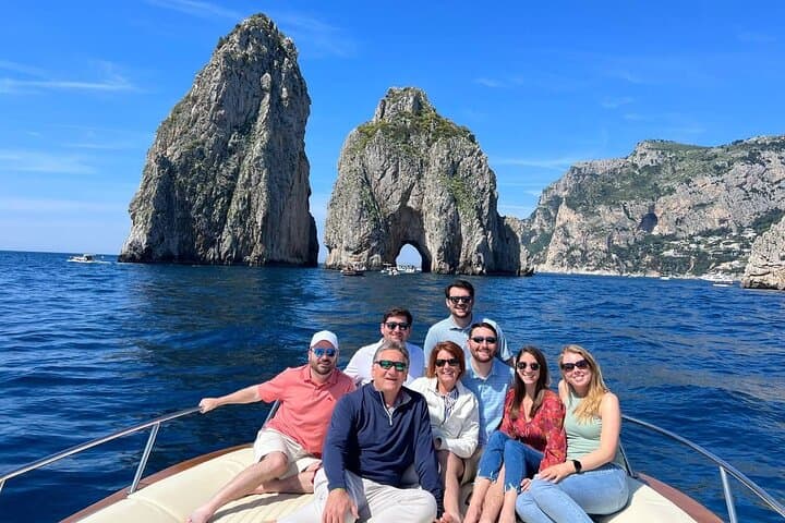 Capri and Positano Day Cruise from Sorrento — Blue Grotto, Snorkel & Amalfi Coast Views