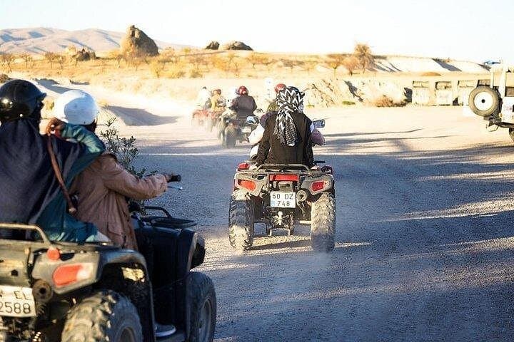 Cappadocia Quad Biking Safari: 1-Hour ATV Route through Rose, Love & Sword Valleys photo 1