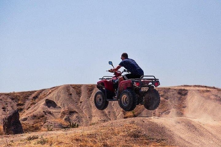 Cappadocia Quad Biking Safari: 1-Hour ATV Route through Rose, Love & Sword Valleys photo 2