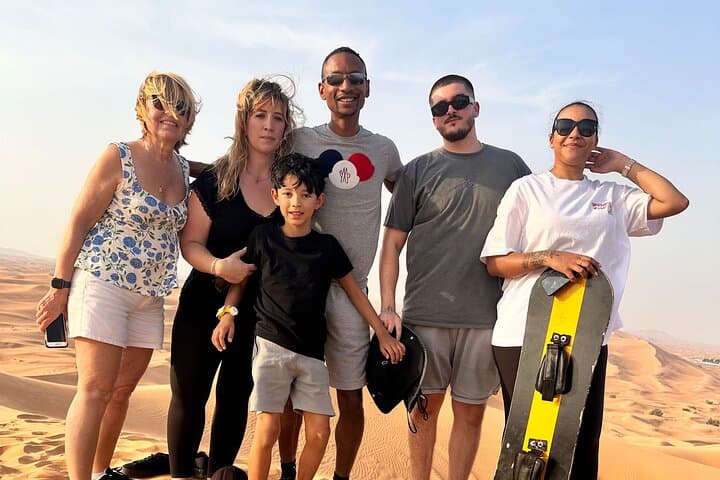 Dubai Short Desert Visit: Camel Ride, Dune Bashing & Sandboarding photo 4