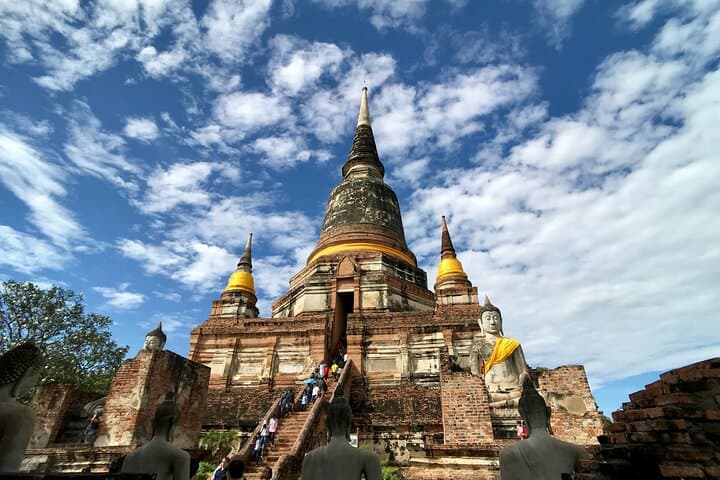 Half-Day Ayutthaya Tour: Temples, Floating Market & ATV Adventure photo 3