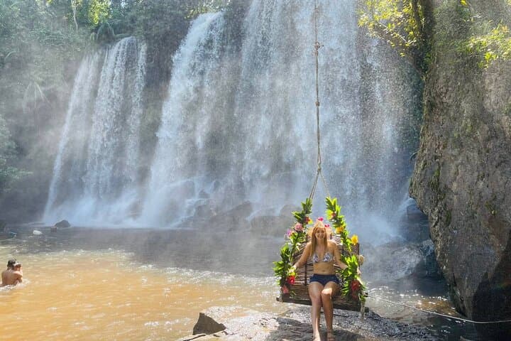 Phnom Kulen Sacred Waterfall & Reclining Buddha Private Tour from Siem Reap